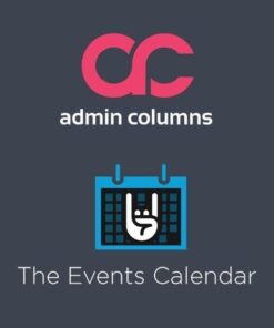 Admin columns pro events calendar - EspacePlugins - Gpl plugins cheap