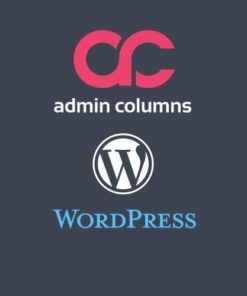 Admin columns pro wordpress plugin - EspacePlugins - Gpl plugins cheap