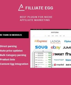 Affiliate egg niche affiliate marketing wordpress plugin - EspacePlugins - Gpl plugins cheap