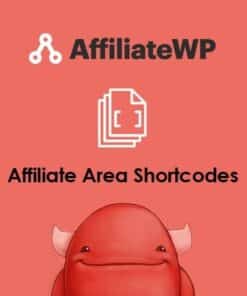 Affiliatewp affiliate area shortcodes - EspacePlugins - Gpl plugins cheap
