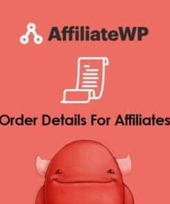 Affiliatewp order details for affiliates - EspacePlugins - Gpl plugins cheap