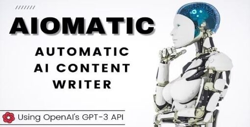 Aiomatic automatic ai content writer - EspacePlugins - Gpl plugins cheap