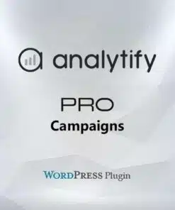 Analytify pro campaigns add on - EspacePlugins - Gpl plugins cheap