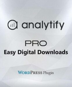 Analytify pro easy digital downloads add on - EspacePlugins - Gpl plugins cheap