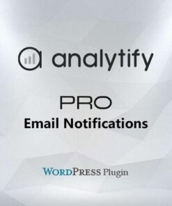 Analytify pro email notifications add on - EspacePlugins - Gpl plugins cheap