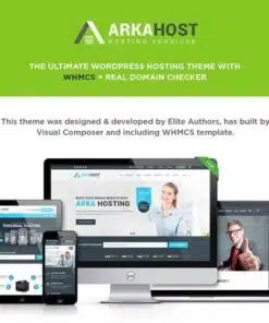 Arka host whmcs hosting shop and corporate theme - EspacePlugins - Gpl plugins cheap
