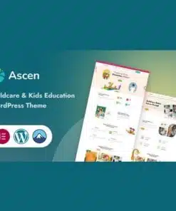 Ascen childcare and kids education wordpress theme - EspacePlugins - Gpl plugins cheap