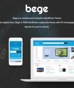Bege responsive woocommerce wordpress theme - EspacePlugins - Gpl plugins cheap