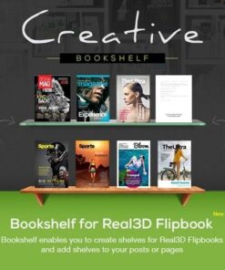 Bookshelf for real3d flipbook addon - EspacePlugins - Gpl plugins cheap