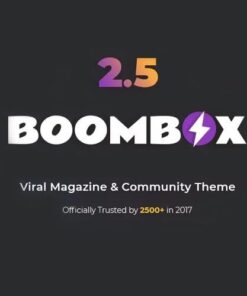 Boombox viral magazine wordpress theme - EspacePlugins - Gpl plugins cheap