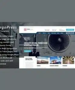 Cargopress logistic warehouse and transport wp - EspacePlugins - Gpl plugins cheap