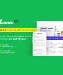 Cleanco cleaning service company wordpress theme - EspacePlugins - Gpl plugins cheap