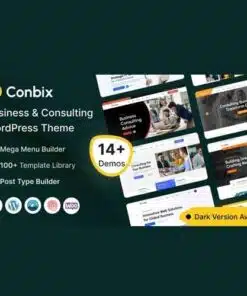 Conbix business consulting wordpress theme - EspacePlugins - Gpl plugins cheap