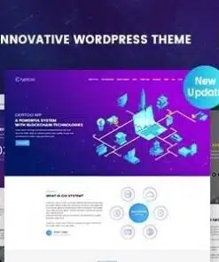 Cryptcio innovative wordpress theme - EspacePlugins - Gpl plugins cheap
