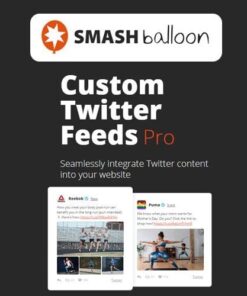 Custom twitter feeds pro by smash balloon - EspacePlugins - Gpl plugins cheap