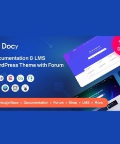 Docy premium documentation knowledge base and lms wordpress theme with helpdesk forum - EspacePlugins - Gpl plugins cheap