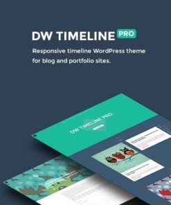 Dw timeline pro reponsive timeline wordpress theme - EspacePlugins - Gpl plugins cheap