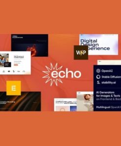 Echo digital marketing and creative agency wordpress theme - EspacePlugins - Gpl plugins cheap