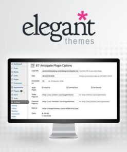 Elegant themes anticipate wordpress plugin - EspacePlugins - Gpl plugins cheap