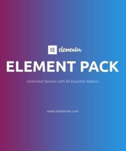 Element pack addon for elementor - EspacePlugins - Gpl plugins cheap