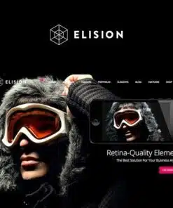 Elision retina multi purpose wordpress theme - EspacePlugins - Gpl plugins cheap