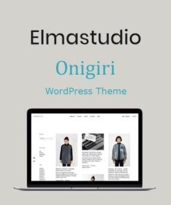 Elmastudio onigiri wordpress theme - EspacePlugins - Gpl plugins cheap