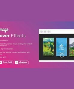 Emage image hover effects for elementor - EspacePlugins - Gpl plugins cheap