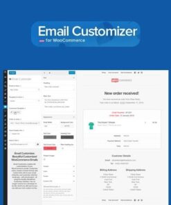 Email customizer for woocommerce - EspacePlugins - Gpl plugins cheap