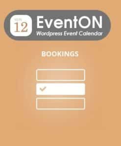 Eventon bookings - EspacePlugins - Gpl plugins cheap