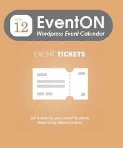 Eventon event tickets - EspacePlugins - Gpl plugins cheap