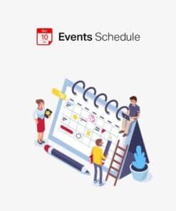 Events schedule wp plugin - EspacePlugins - Gpl plugins cheap