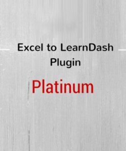 Excel to learndash plugin platinum edition - EspacePlugins - Gpl plugins cheap