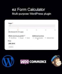 Ez form calculator premium - EspacePlugins - Gpl plugins cheap
