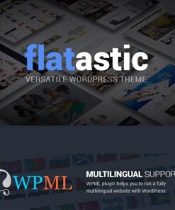 Flatastic versatile multi vendor wordpress theme - EspacePlugins - Gpl plugins cheap