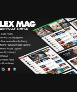 Flex mag responsive wordpress news theme - EspacePlugins - Gpl plugins cheap