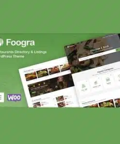 Foogra restaurants directory and listings wordpress theme - EspacePlugins - Gpl plugins cheap