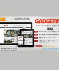 Gadgetine wordpress theme for premium magazine - EspacePlugins - Gpl plugins cheap