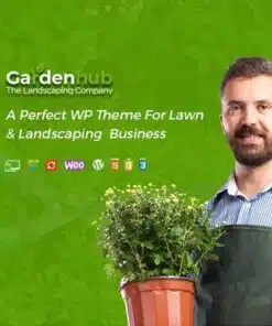 Garden hub lawn and landscaping wordpress theme - EspacePlugins - Gpl plugins cheap