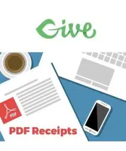 Give pdf receipts - EspacePlugins - Gpl plugins cheap