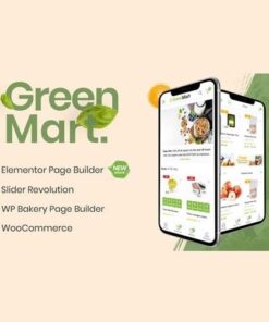 Greenmart organic and food woocommerce wordpress theme - EspacePlugins - Gpl plugins cheap