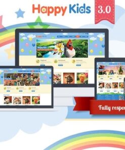 Happy kids children wordpress theme - EspacePlugins - Gpl plugins cheap