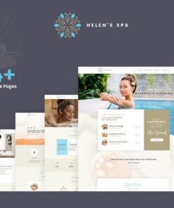 Helens spa beauty spa health spa and wellness wordpress theme - EspacePlugins - Gpl plugins cheap