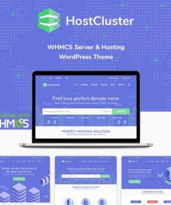Hostcluster whmcs hosting wordpress theme - EspacePlugins - Gpl plugins cheap