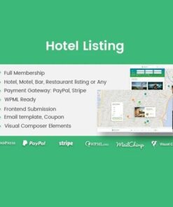 Hotel listing - EspacePlugins - Gpl plugins cheap