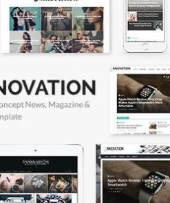 Innovation multi concept news magazine and blog theme - EspacePlugins - Gpl plugins cheap