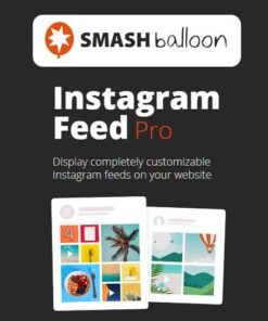 Instagram feed pro by smash balloon - EspacePlugins - Gpl plugins cheap