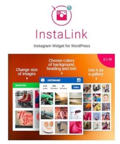 Instagram widget wordpress instagram widget - EspacePlugins - Gpl plugins cheap