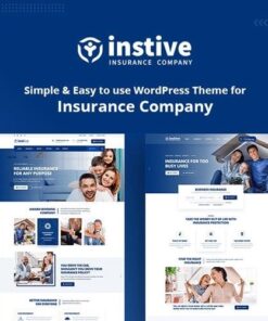 Instive insurance wordpress theme - EspacePlugins - Gpl plugins cheap