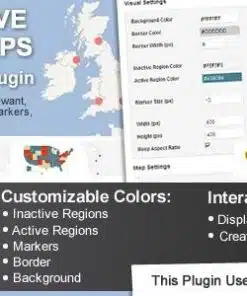 Interactive world maps - EspacePlugins - Gpl plugins cheap