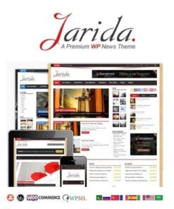 Jarida responsive wordpress news magazine blog - EspacePlugins - Gpl plugins cheap